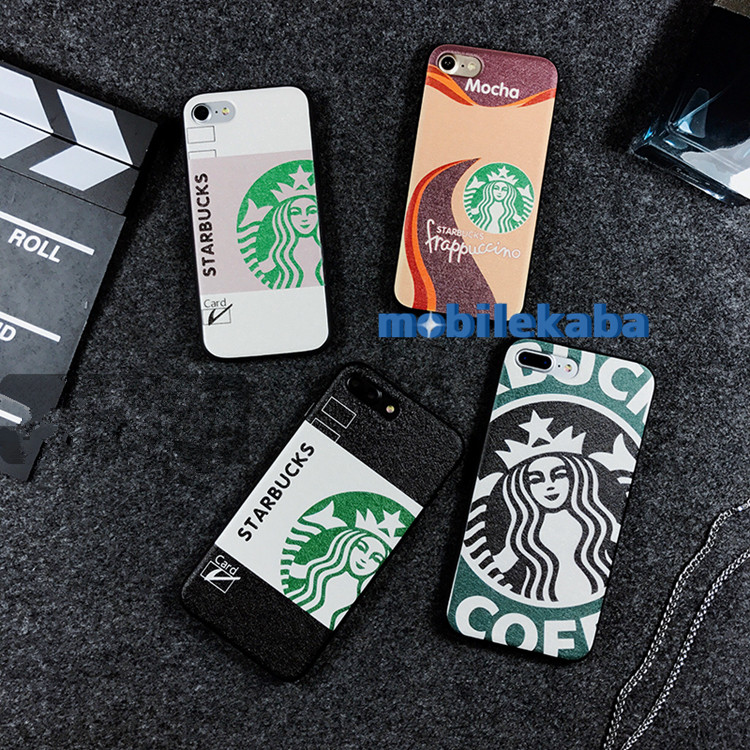 オシャレブランド人気スターバックス コーヒーデザイン アイフォンX/8Plus/7ケースiphone6splusソフト携帯カバー
