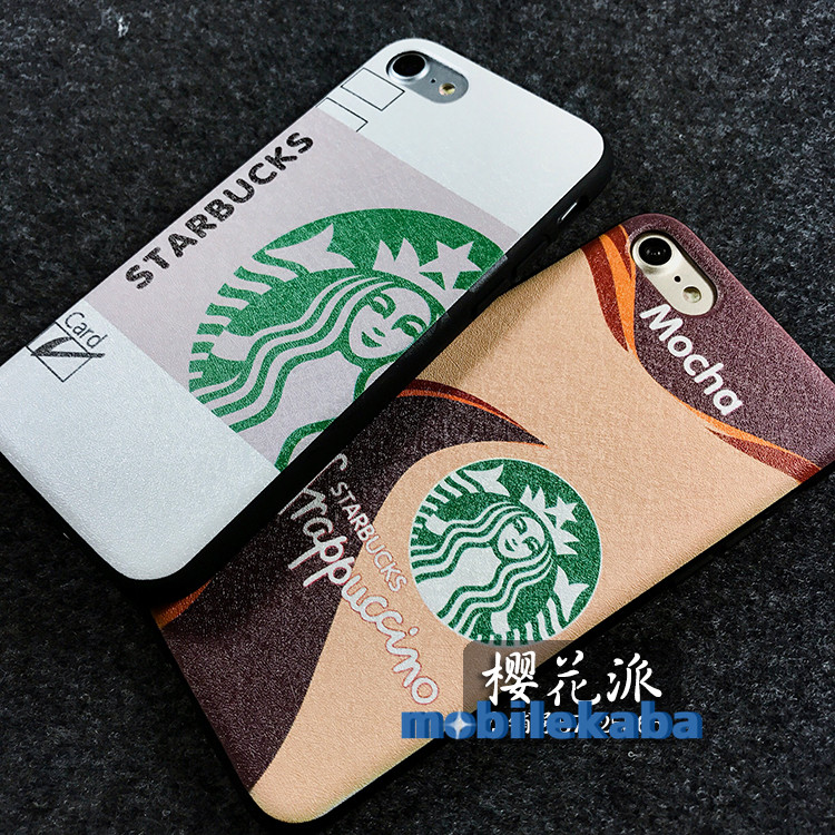 
オシャレブランドスターバックス コーヒーデザイン アイフォンX/8Plus/7ケースiphone6splusソフト携帯カバー
