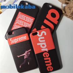 赤い黒いsupreme超人気シュプリーム男女ペア携帯カバーiPhone8/8Plus/7/7Plusケース アイフォン6s/6splus携帯ジャケットお洒落ファッション個性的