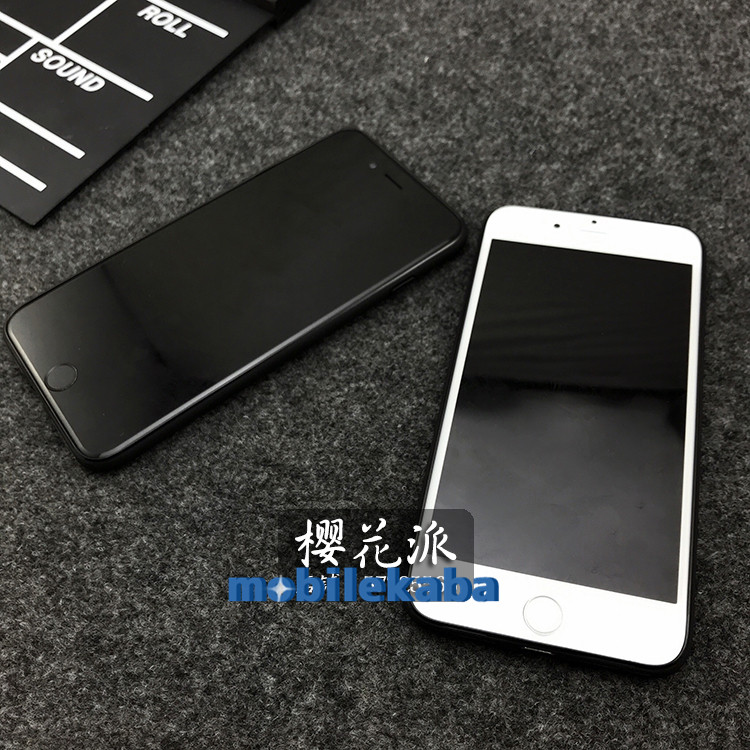 6splus艶消し素材ソフトX/8Plus/7plus携帯カバー大人シンプル風カップル向け男女おそろいiPhoneXジャケット
