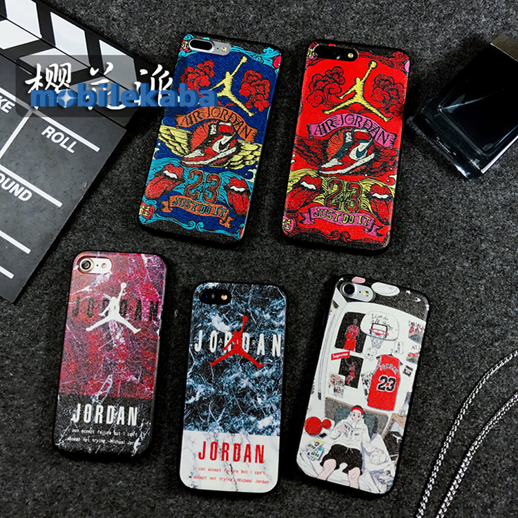 落書きかっこいいファッションAJエアジョーダン23番号NIKE AIR JORDAN 23アイフォン7ケースiPhone7plus/8plus人気ブランド
