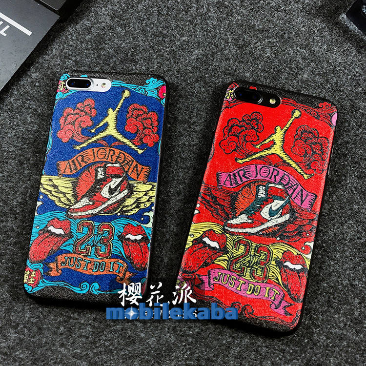 
落書きファッションAJエアジョーダン23番号NIKE AIR JORDAN 23アイフォン7ケースiPhone7plus/8plus人気ブランド
