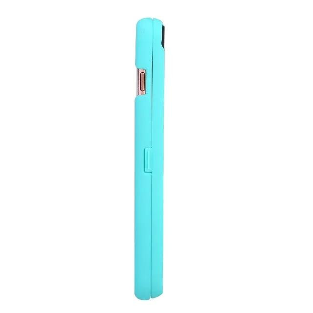 化粧鏡メイク鏡ミラー8Plus/8便利カード収納suica入れお洒落携帯ジャケット多色女子向けファッションスマホケース 
