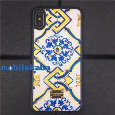 ドルチェ&ガッバーナ Dolce & GabbanaブランドiPhoneX/8Plus/8ケース洋画風エスニック豹柄アイフォンX/8/7Plus携帯カバーセレブ愛用花柄スマホジャケット6S/6plus...