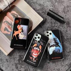 ジバンシィ GIVENCHY iPhone xケース猿サメiPhone 6s/6splus/7/7plus携帯カバーさる鮫犬アイフォン8/8plusかっこいい携帯ジャケット人気おそろいブランド花柄スマホケース鹿シカ