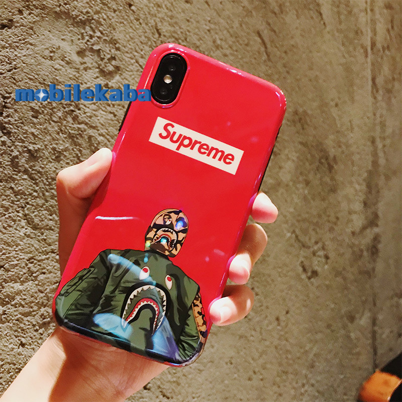 人気おしゃれファッションiPhoneXケース シュプリームSupremeコラボ個性ストリート系アイフォンx携帯カバーiphone7plus/8plusスマホケース