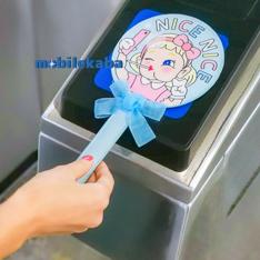 魔法の杖可愛いパスケース 定期入れ美少女ストラップ付き レディース魔女ユニコーン通勤 通学 カードケース ICカード入れ萌えピンク浅いカラー緑カラフルパスケース紫パープル乙女suicaかわいい高校生バッグチャーム