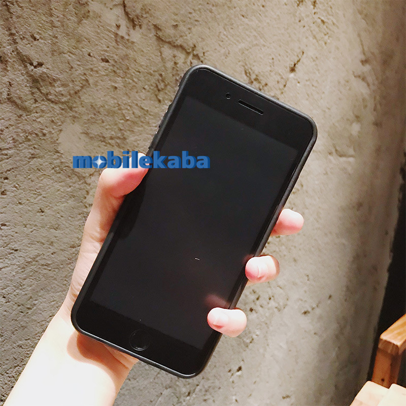 iPhone8plusケース黒いボクシンググローブ6sマット素材耐衝撃携帯カバー男女お揃いかっこいいストリート系スマホケースTPUソフト
