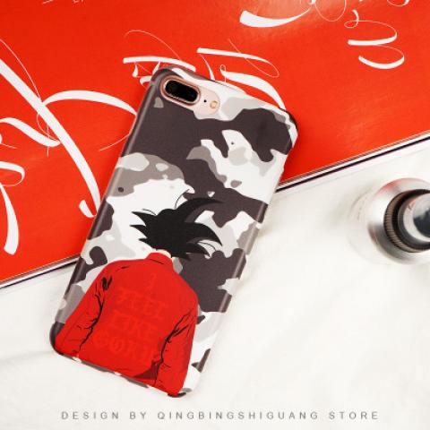 インスタ人気アニメおしゃれドラゴンボールiphone6s plusケース孫悟空ストリートブランド面白いサイヤ人アイフォン8/7/x携帯カバー戦士ファッション男メンズiPhoneX/8Plusシュプリーム Supremeコラボ
