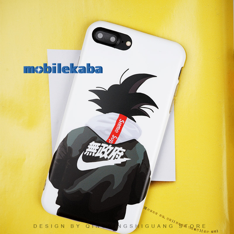 インスタ人気アニメおしゃれiphone6s plusケース孫悟空ストリートブランド面白いサイヤ人アイフォン8/7/x携帯カバー戦士
