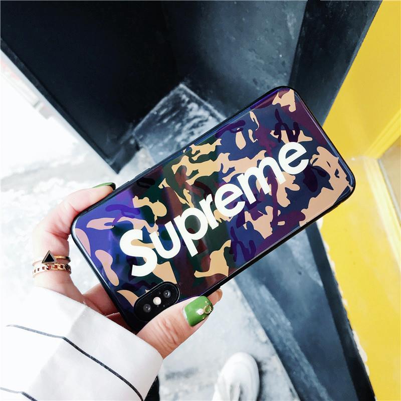 
携帯カバー猿エーエイプAape硝子表面ブランドコラボ7plus/6splusスマホケース
