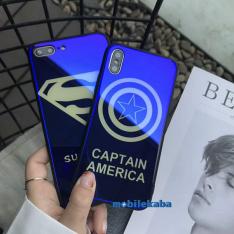 メッキ加工iPhoneX/8/7ケース マーベル人気キャラiPhone8Plus/7Plus携帯カバーMarvelキャプテンアメリカ硝子硬化表面アイフォン7/6sPlusスマホケースかっこいいスーパーマン