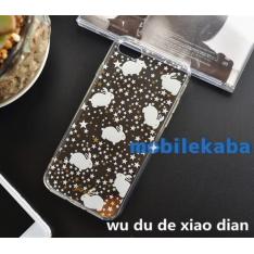Sonix兔かわいい星スターiPhone7 plusケース欧米芸能人兎ウサギ携帯カバーiPhone8Plus/8アイフォン8ソニックス6s plusブランド透明クリアケース動物ラビット キラキラ