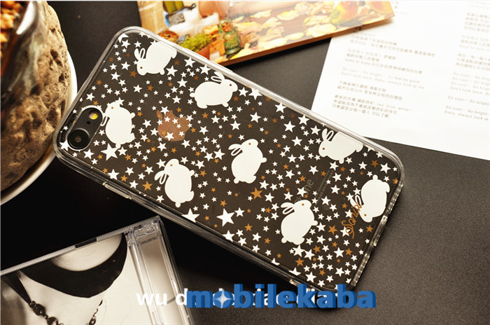 
Sonixかわいい星スターiPhone7 plusケース欧米芸能人兎ウサギ携帯カバーiPhone8Plus/8アイフォン8ソニックス
