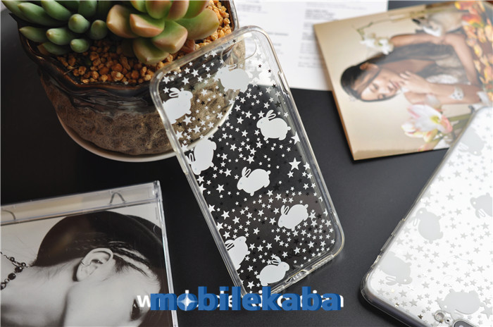
Sonix兔かわいい星スターiPhone7 plusケース欧米芸能人兎ウサギ8アイフォン8ソニックス
