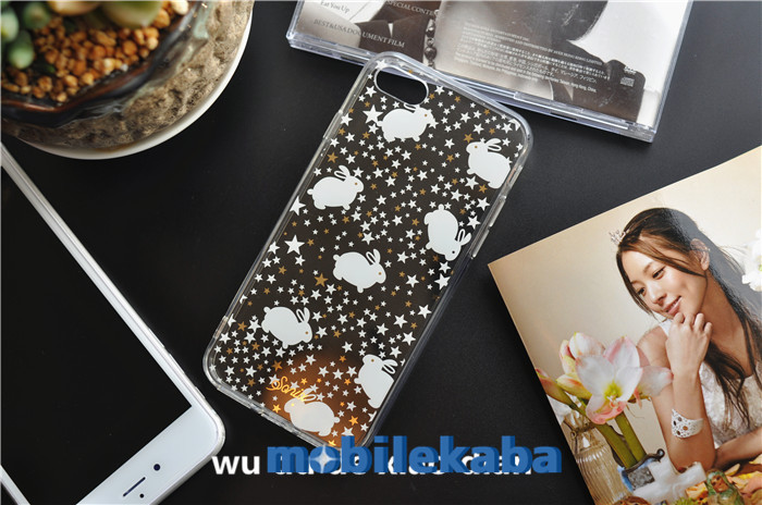 
Sonix兔かわいい星スターiPhone7 plusケース欧米芸能人兎ウサギ携帯カバーiPhone8Plusソニックス
