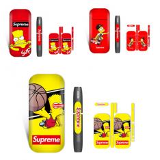 人気 高品質Supreme アイコス シール シュプリーム iQOS スキンシール アイコス 両面 側面 全面タイプ デザイン 専用