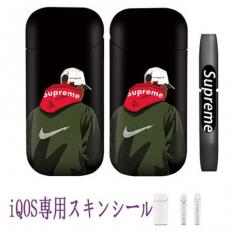 全面セットiQOS アイコス 専用スキンシールシュプリーム 保護 フィルム Supremeシール電子たばこ タバコ 喫煙具 デザイン おしゃれ 