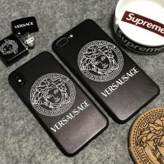 versausage柔らかいiPhone 6/6s/7/8 Plus/X Plusケース人気 おしゃれ 綺麗 衝撃吸収 傷防止 ブラック