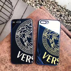 ヴェルサーチ iPhone XS/X ケース 鏡面 カップル iPhonexr xs max カバー 予約 パロディ風 個性的 VERSACE iPhone8/8plus iPhone7/7プラスカバ...